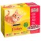 Friskies Mix meat - wet cat food - 12 x 85 g