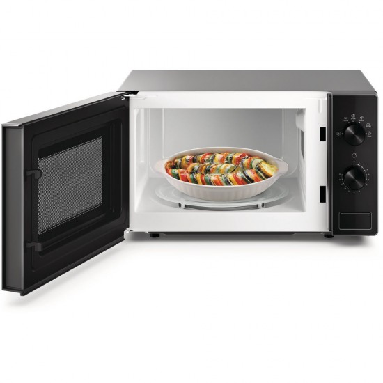 Whirlpool MWP 101 SB microwave Countertop Solo microwave 20 L 700 W Black, Silver