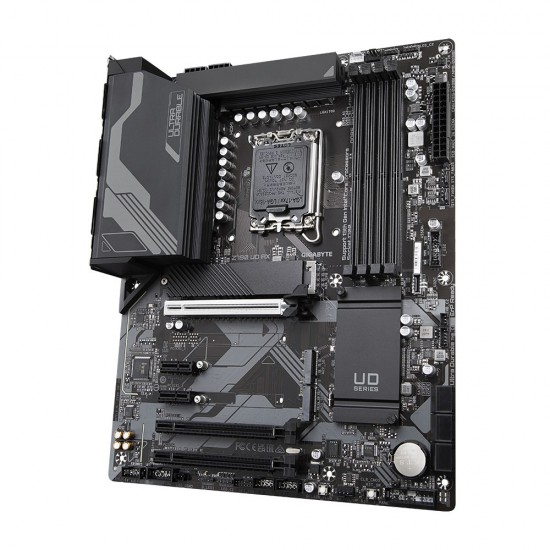 Gigabyte Z790 UD AX Motherboard - Supports Intel Core 14th CPUs, 16*+1+１ Phases Digital VRM, up to 7600MHz DDR5 (OC), 3xPCIe 4.0 M.2, Wi-Fi 6E, 2.5GbE LAN, USB 3.2 Gen 2x2