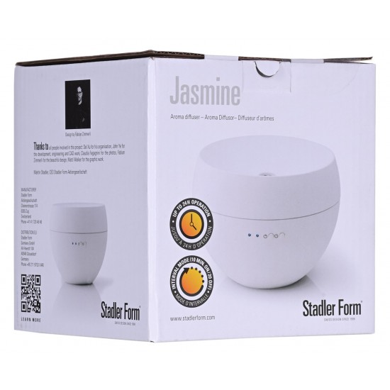 Stadler Form Jasmine humidifier Steam 0.1 L White 7.2 W