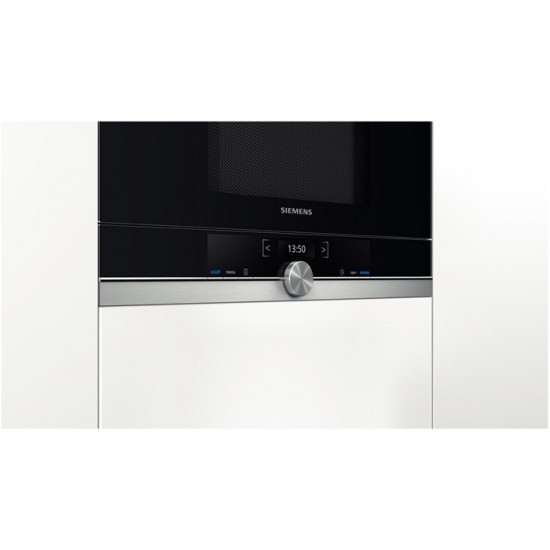 Siemens BF634RGS1 microwave Built-in 21 L 900 W Black, Silver