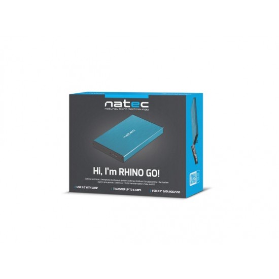 NATEC CASE HDD RHINO GO (USB 3.0, 2.5