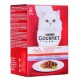 GOURMET Mon Petit Fish Mix - wet cat food - 6 x 50 g