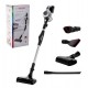 Bosch BBS711W stick vacuum/electric broom Bagless 0.3 L Black, Stainless steel, White