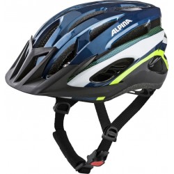 Bike Helmet Alpina MTB17 dark blue & neon 54-58