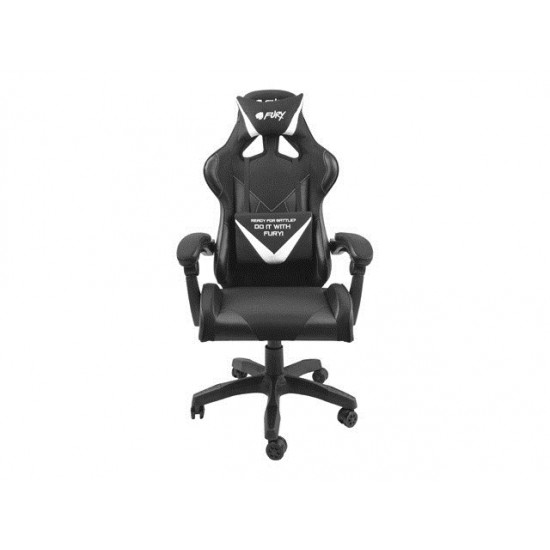 FURY GAMING CHAIR AVENGER L BLACK AND WHITE