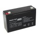 Green Cell AGM Battery 6V 12Ah - Batterie - 12.000 mAh Sealed Lead Acid (VRLA)