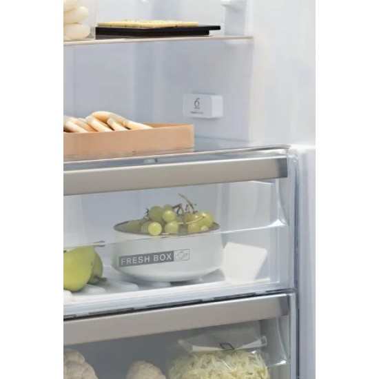 Whirlpool SW8 AM2Y XR 2 fridge Freestanding 364 L E Stainless steel