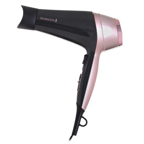 Remington D5706 hair dryer 2200 W Black, Pink gold