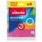 Cleaning Clothes Vileda Microfiber Colors 4 pc(s)