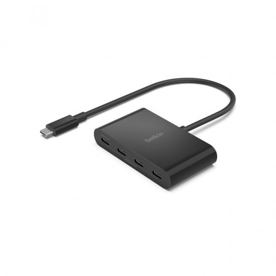 Belkin AVC018BTBK interface hub USB Type-C 10000 Mbit/s Black