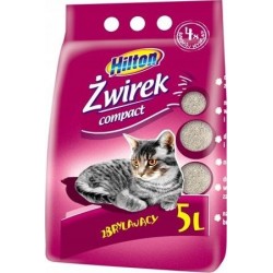 HILTON Bentonite Compact clumping cat litter - 5 l