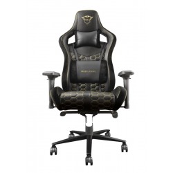 Trust GXT 712 Resto Pro Universal gaming chair Black, Yellow