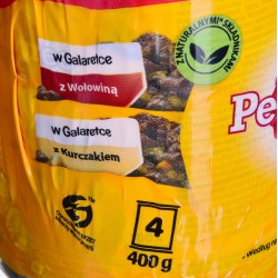 PEDIGREE Beef and chicken with jelly - Wet dog food - 4x400 g