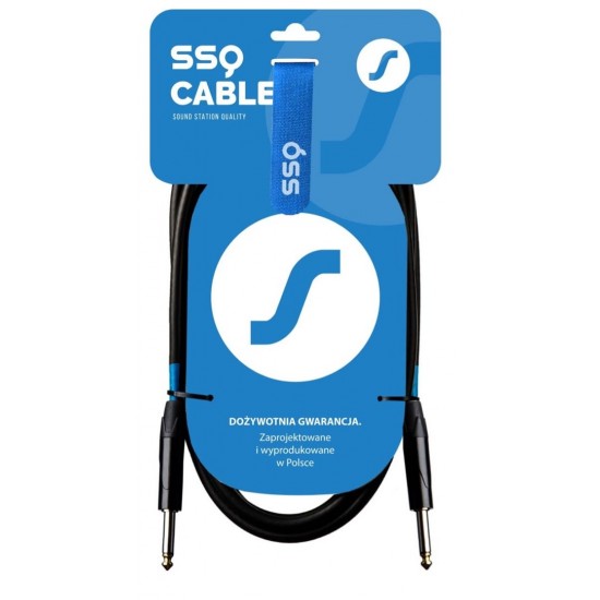 SSQ JMPJMP5 SS-1449 Cable Jack Mono - Jack Mono 5 m Black