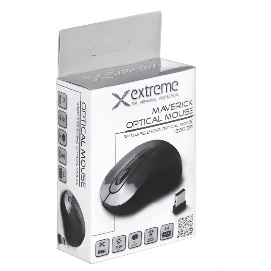 Extreme XM104K mouse USB Type-A Optical 1000 DPI On the right side