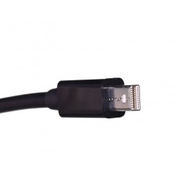 Lanberg AD-0005-BK video cable adapter 0.2 m Mini DisplayPort HDMI Type A (Standard) Black