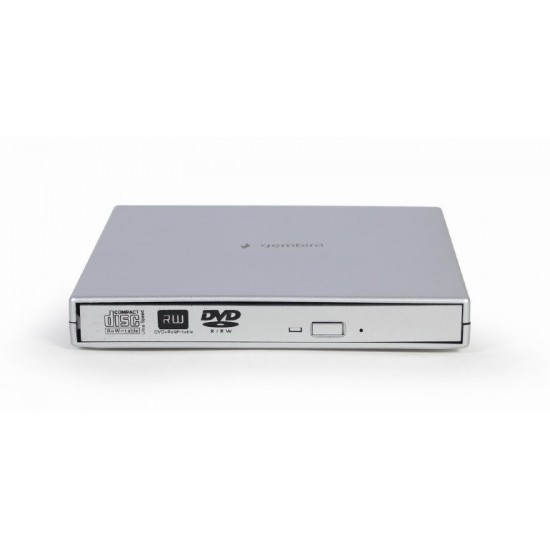 Gembird DVD-USB-02-SV optical disc drive DVD±RW Silver