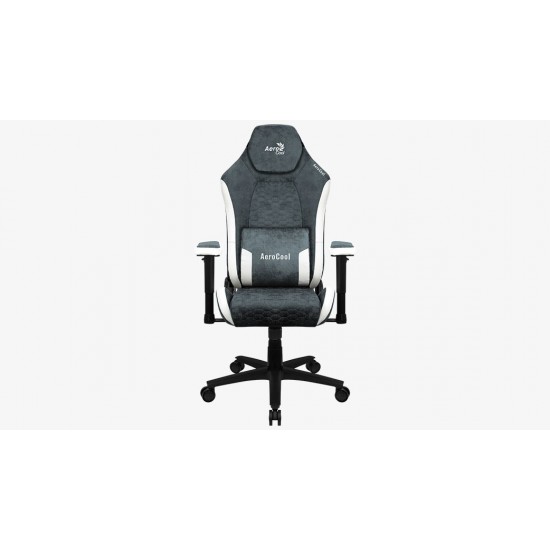 Aerocool Crown AeroSuede Universal gaming chair Padded seat Blue, Steel