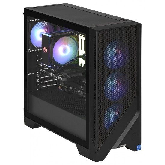 Actina 5901443346647 PC AMD Ryzen™ 7 5700X 32 GB DDR4-SDRAM 1 TB SSD NVIDIA GeForce RTX 4060 Midi Tower Black