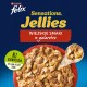 Felix Sensations - beef with tomato and chicken with carrot in jelly - Wet food for cats - 4 x 85g