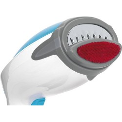 MPM MZP-01 Steam iron Stainless Steel soleplate 1200 W Blue, Satin steel, Transparent, White