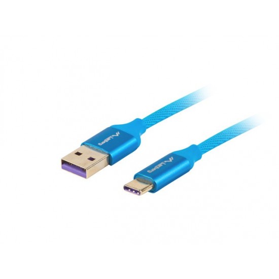 Lanberg CA-USBO-21CU-0010-BL USB cable 1 m USB 2.0 USB A USB C Blue