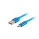 Lanberg CA-USBO-21CU-0010-BL USB cable 1 m USB 2.0 USB A USB C Blue