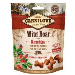 CARNILOVE Fresh Crunchy Wild Boar & Rosehips With Fresh Meat - dog treat - 200 g