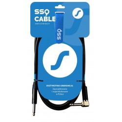 SSQ JMPJMK2 SS-1440 Cable Jack Mono - Jack Mono (90 degree angle) 2 m Black