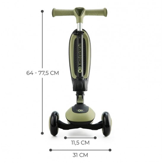 Kinderkraft scooter HALLEY green