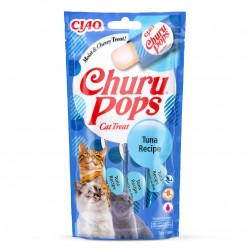 INABA Churu Pops Tuna - Cat treats - 4x15 g