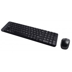 Logitech G MK220 keyboard RF Wireless QWERTY US International Black