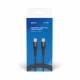 Savio CL-160 USB cable 2 m USB 2.0 USB C - USB C Black