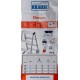 Krause Dopplo double-sided step ladder silver