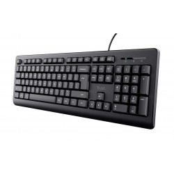 Trust TK-150 keyboard USB QWERTY Black