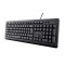 Trust TK-150 keyboard USB QWERTY Black