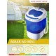 Adler AD 8051 washing machine Top-load 3 kg Blue, White