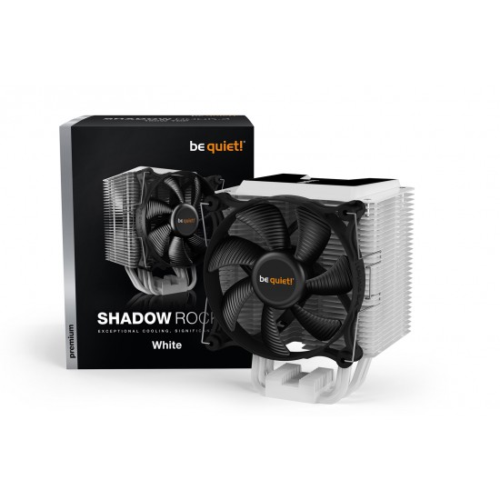 be quiet! Shadow Rock 3 White Processor Cooler 12 cm 1 pc(s)