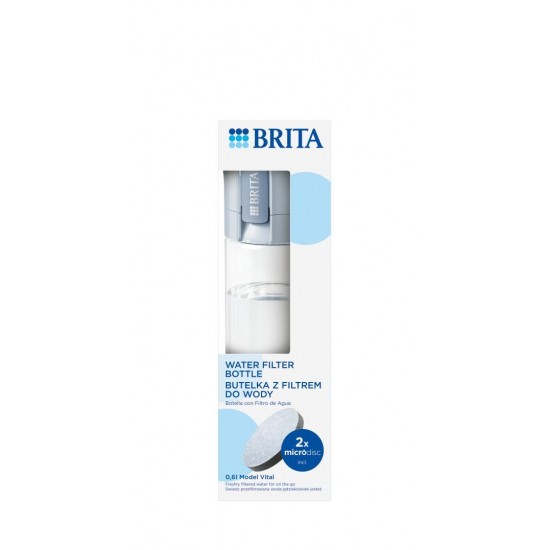 Brita Vital blue 2-disc filter bottle