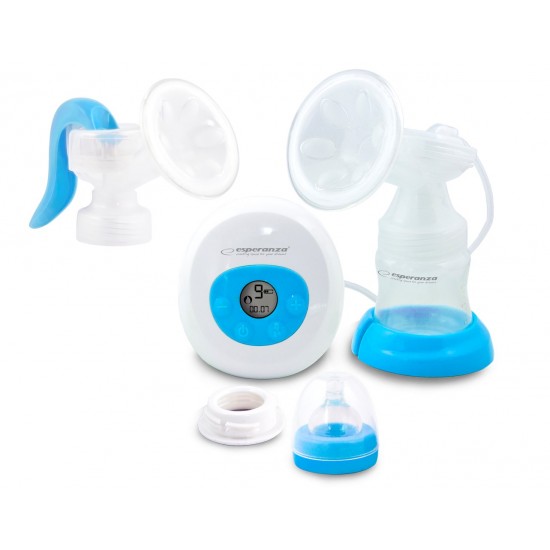 Esperanza ECM003B Electric / Manual 2-in-1 breast pump Blue 150 ml