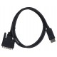 HL HL31914 video cable adapter 1 m DisplayPort DVI-I Black