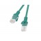 LANBERG PATCHCORD UTP CAT.5E 1.5M GREEN PCU5-10CC-0150-G