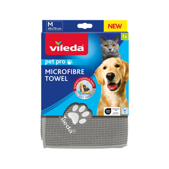 Vileda PET PRO M microfibre pet towel