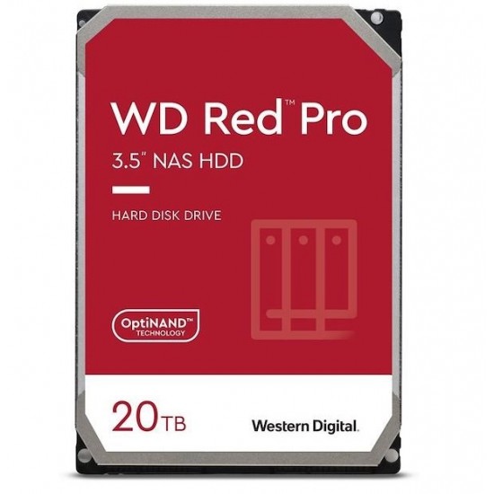 Hard drive HDD Western Digital WD Red Pro 20 TB WD201KFGX