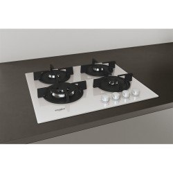 Whirlpool AKT 625/WH hob White Built-in Gas 4 zone(s)