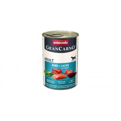 ANIMONDA Grancarno Adult with salmon and spinach - wet dog food - 400 g