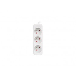 LANBERG POWER STRIP 1.5M BLACK, 3X 230V PL