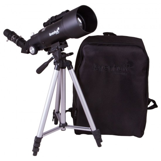 Levenhuk Skyline Travel Sun 70 Refractor Black