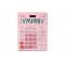 CASIO CALCULATOR GR-12C-PK OFFICE PINK, 12-DIGIT DISPLAY